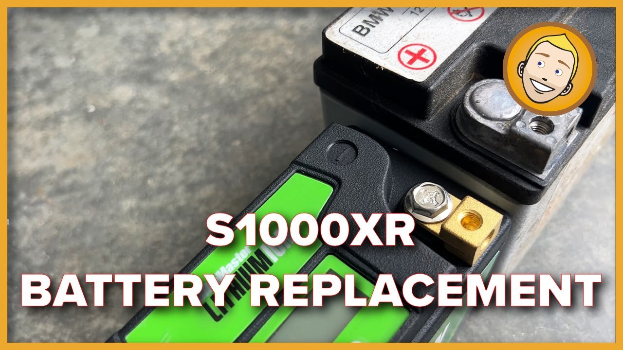 BMW S1000XR Lithium Ion Battery Replacement