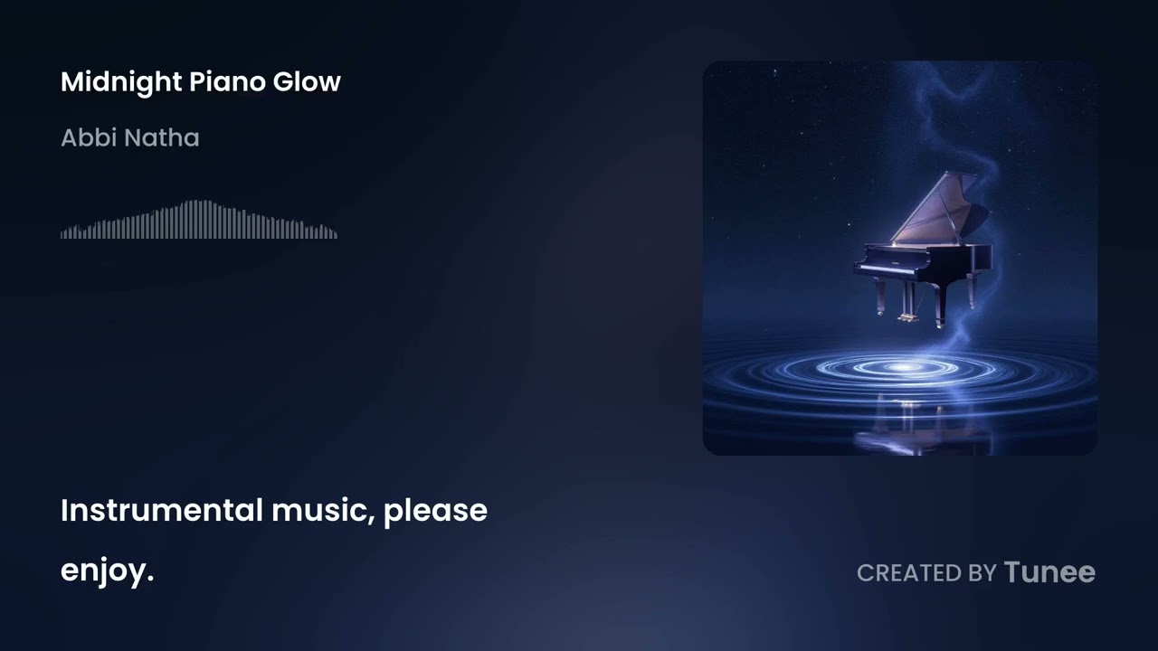 Midnight piano glow 🎹 @ai music @crTunee @ai generate song @music ai @original ai music