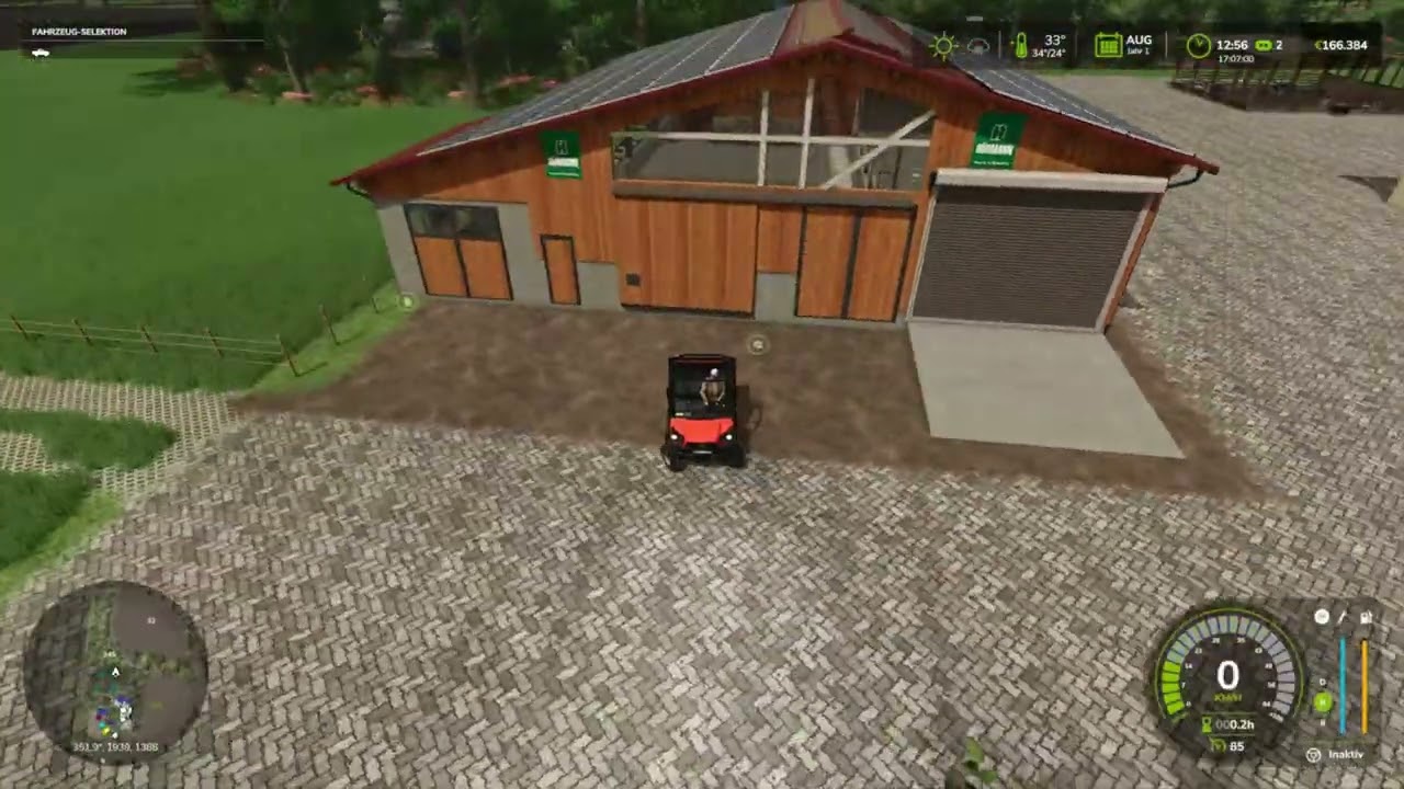 LS 25 Timelapse/Nordmarsch #6 Getreide ernte beendet