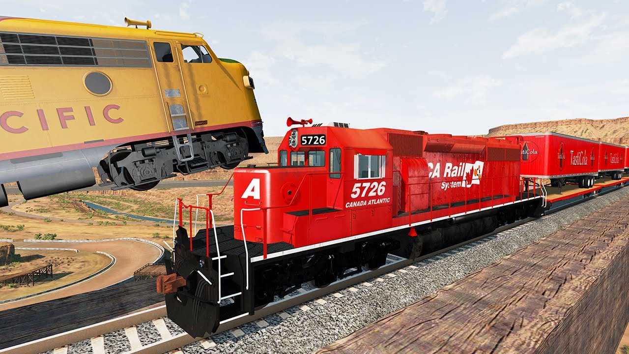 Tasti Cola Train Fails #2 | BeamNG Drive - DancingCars