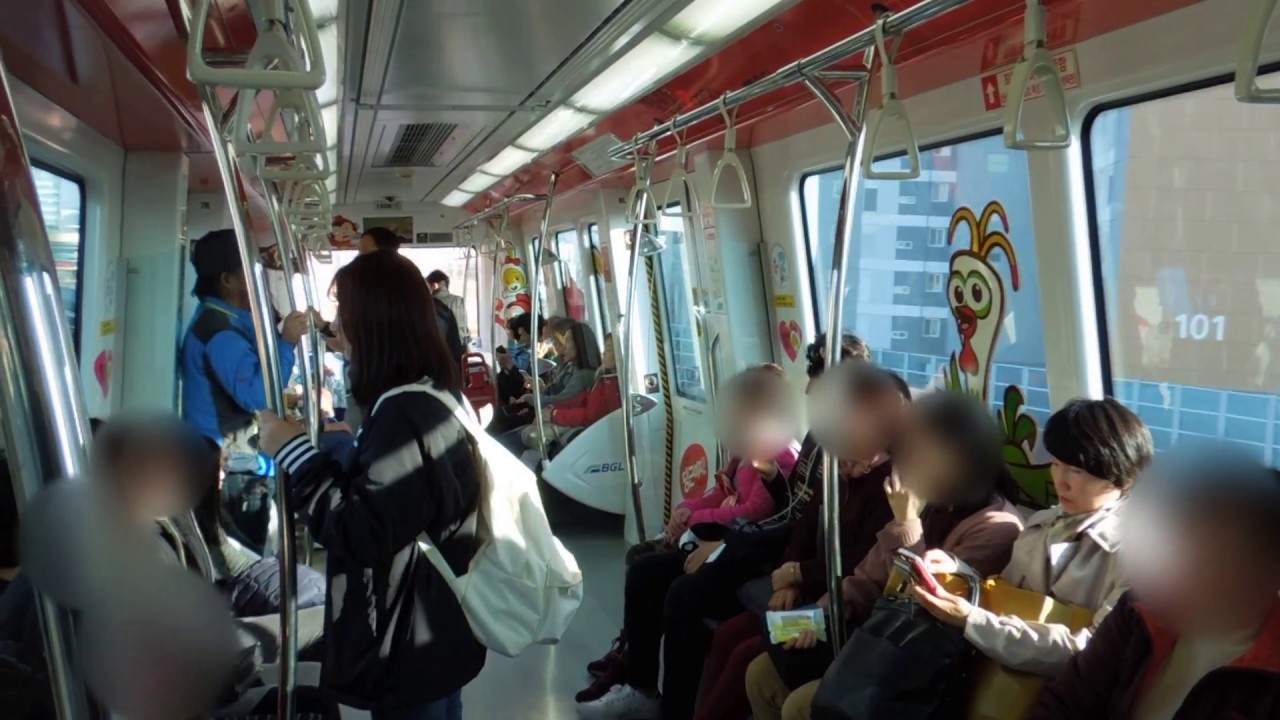 부산김해경전철 사상행 코코몽테마열차 봉황역 → 부원역