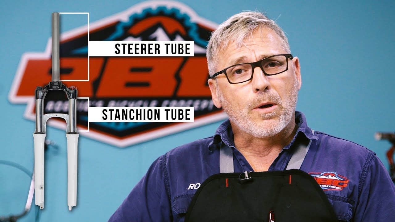 MTB Stanchion & Steerer Tube Replacement - Mountain bike fork issue repairs
