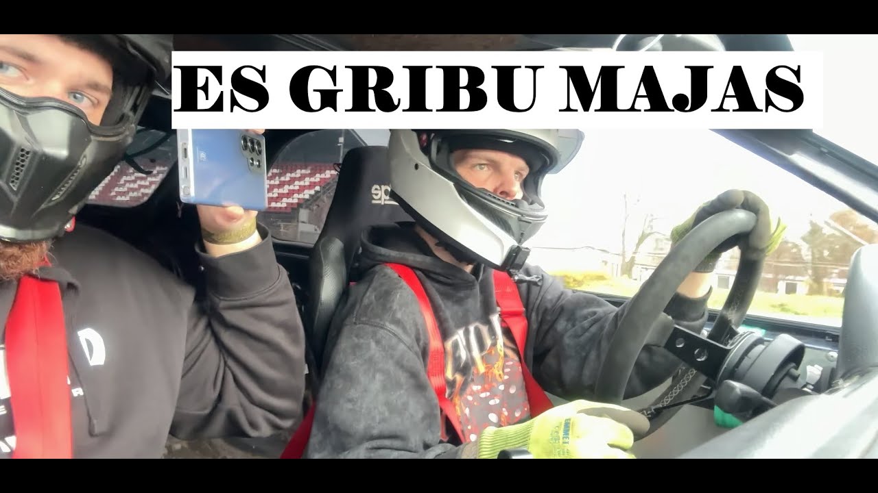 VAI KOMPAKTS IZDZĪVOJA MANU PIRMO DRIFTA TRENIŅU? BIĶERNIEKI - #LATVIADRIFT E36 2.8.