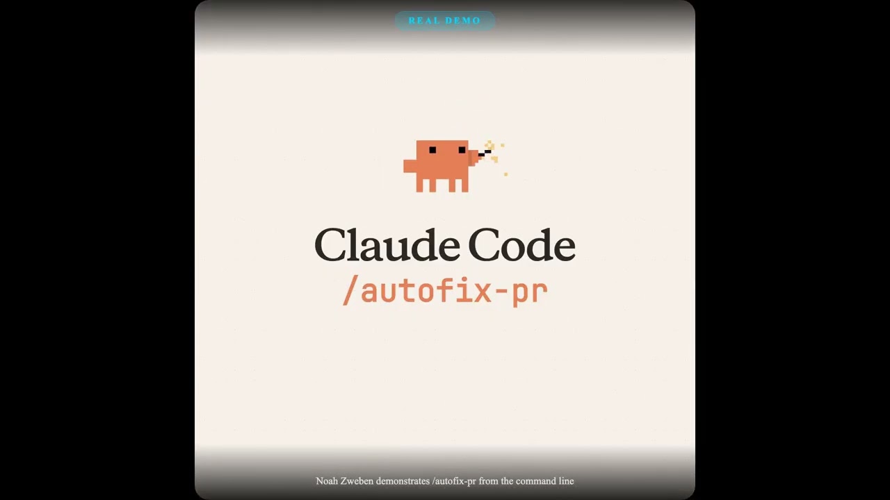 Claude Code /autofix-pr &mdash; The Slash Command That Changes Everything