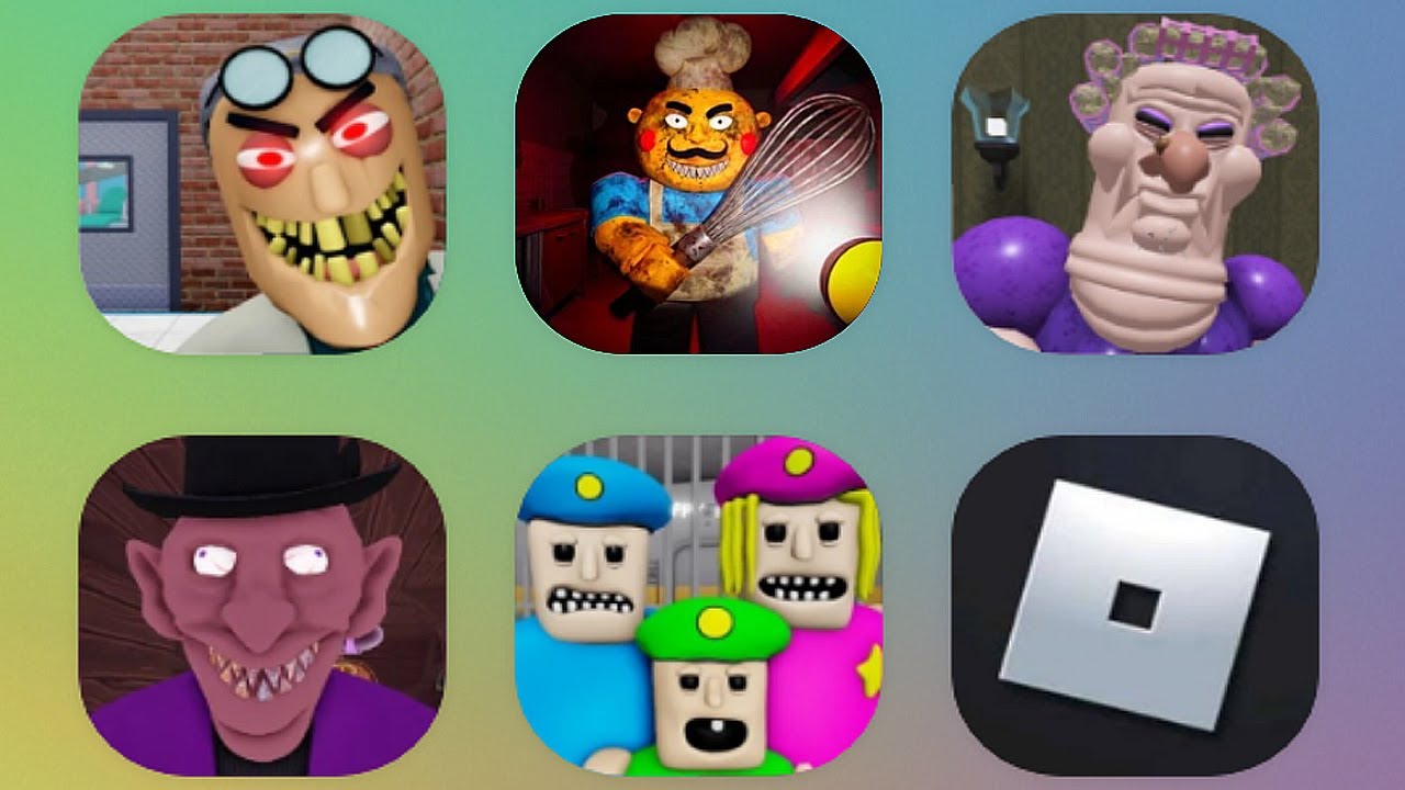 Roblox: Grumpy Granny, Mr Mix, Escape Mr Saturday's, Buff Police Family Prison,