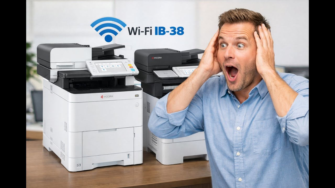 Kyocera Ma5500cix Como instalar Wifi.