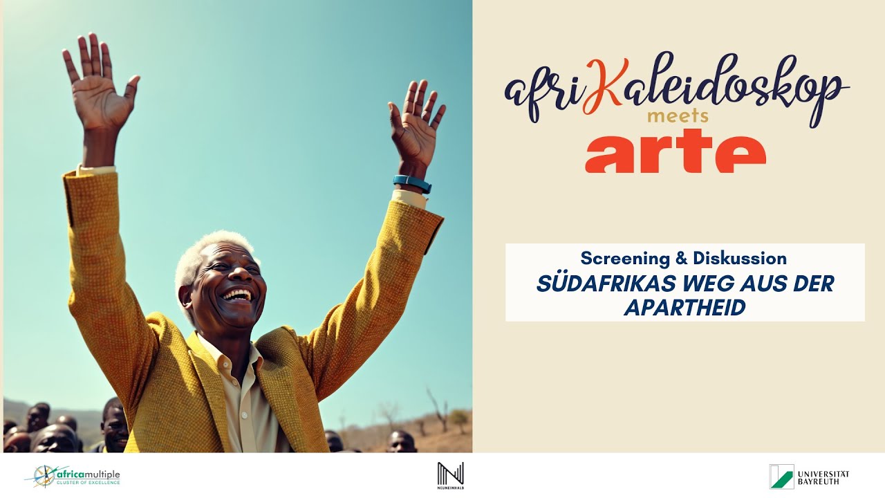 AfriKaleidoskop meets ARTESüdafrikas Weg aus der Apartheid: Discussion