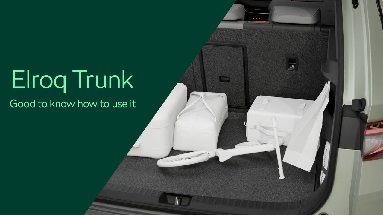 Elroq Trunk: Good to know how to use it