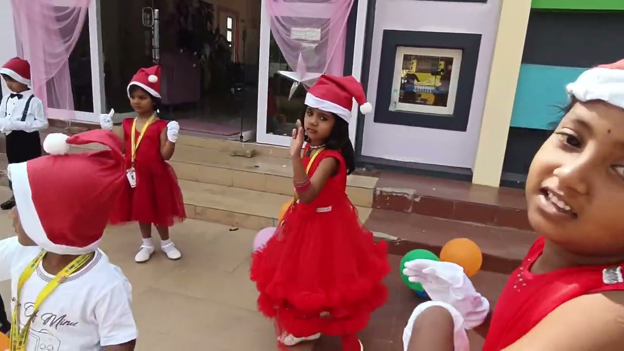 Part 2 Alpha Cubs kids  on Christmas Celebration Dancing for tunes 