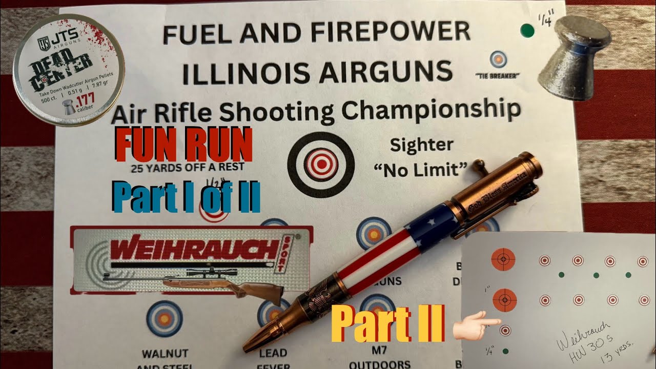 @IllinoisAirguns @fuelandfirepower  Practice Fun New Hawke 4-12X40👁️Zero 2 Zero Review Weihrauch 30s