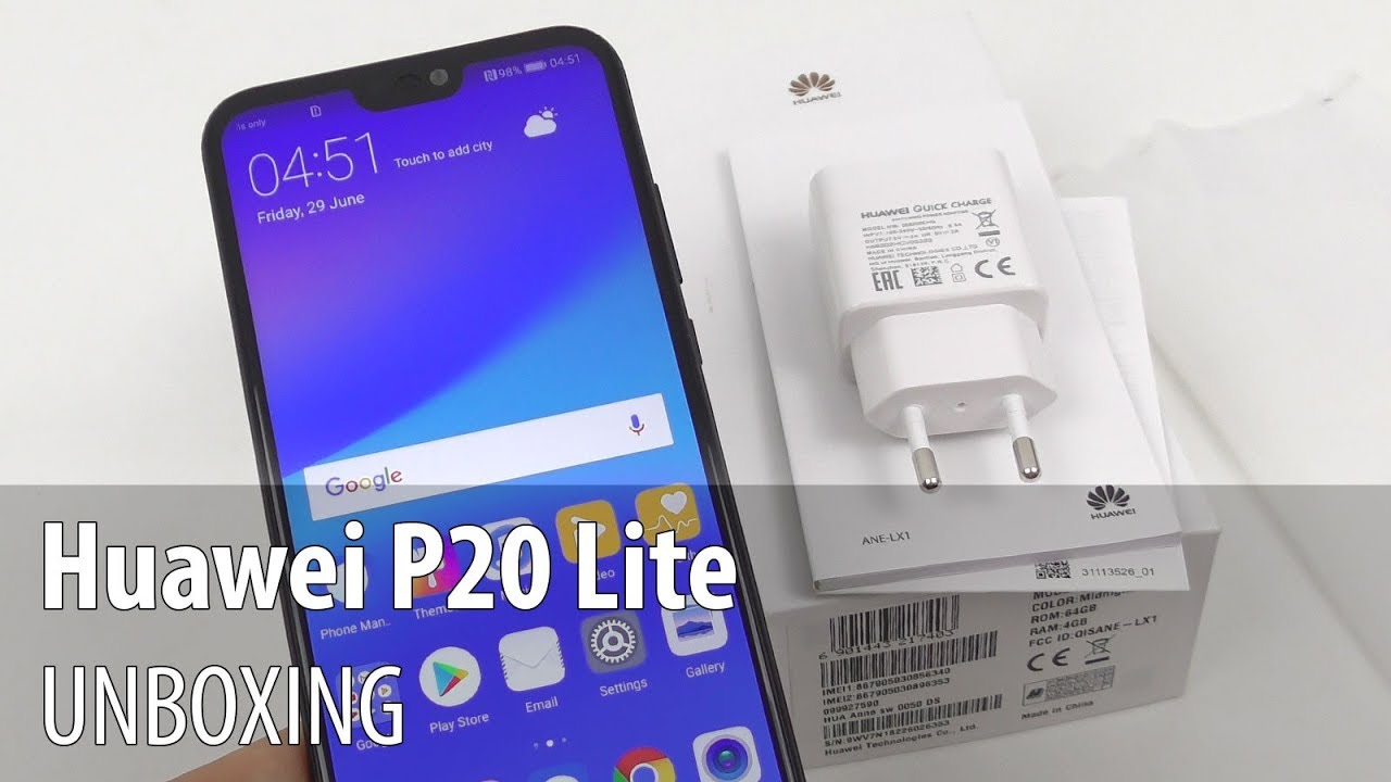 Huawei P20 Lite Unboxing (Midrange Dual Camera Huawei Phone)
