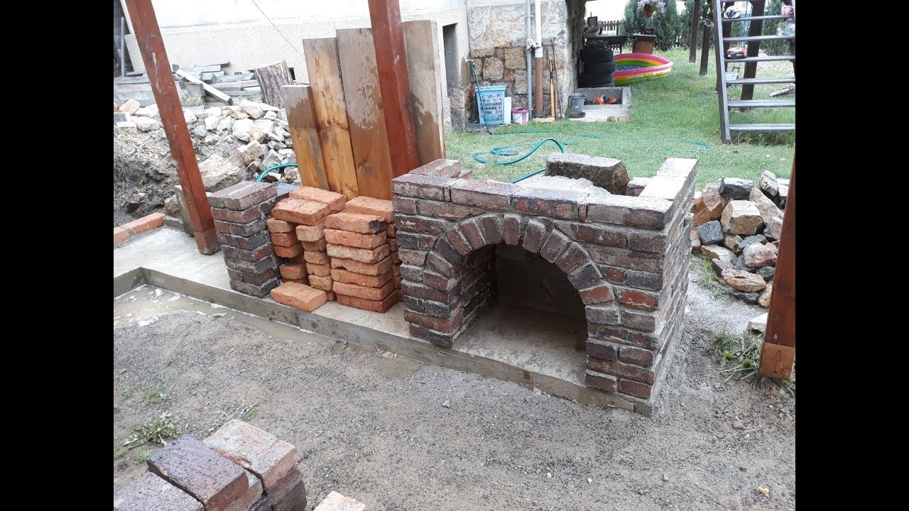 How To Build fireplace with Smokehause.
