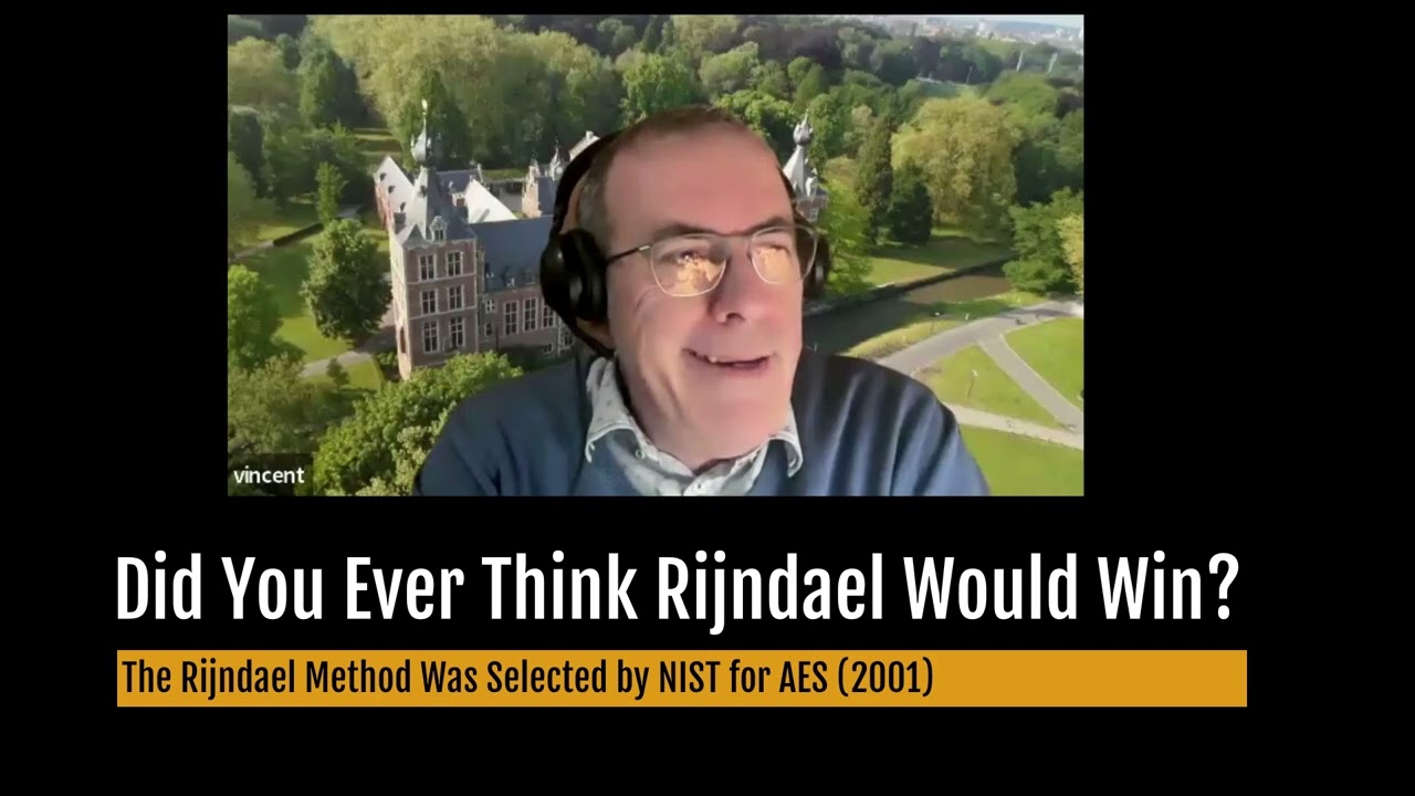 Did You Ever Think That Rijndael Would Win the AES Competition?