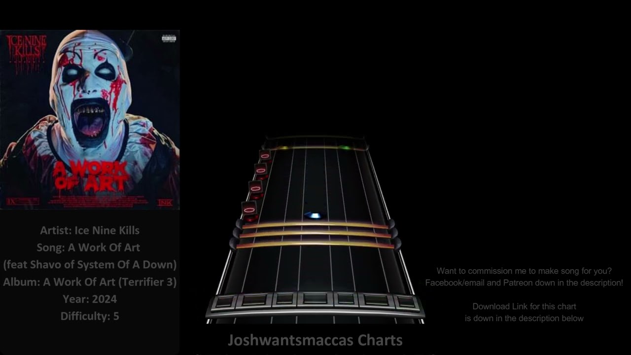 Ice Nine Kills - A Work Of Art (feat. Shavo of System Of A Down) (Phase Shift Custom)