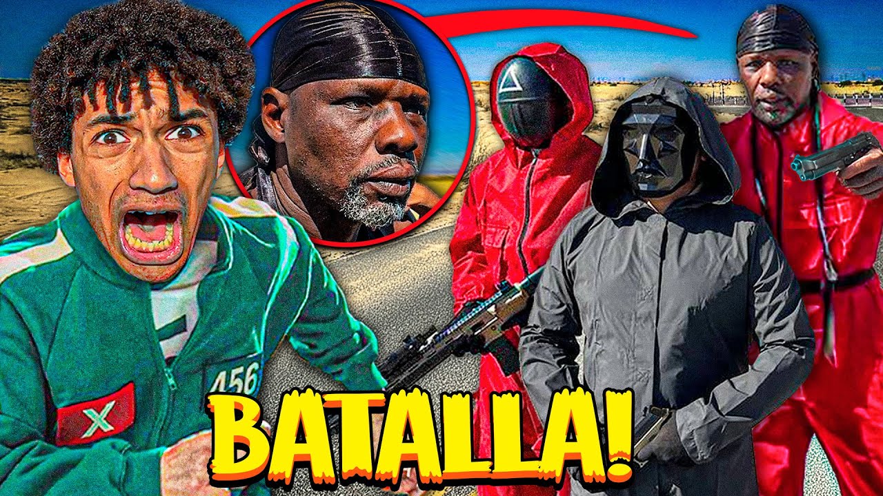 MI PADRE SE ENFRENTA a los GUARDIAS de SQUID GAME (2) en la VIDA REAL...😰Juego Del Calamr 2