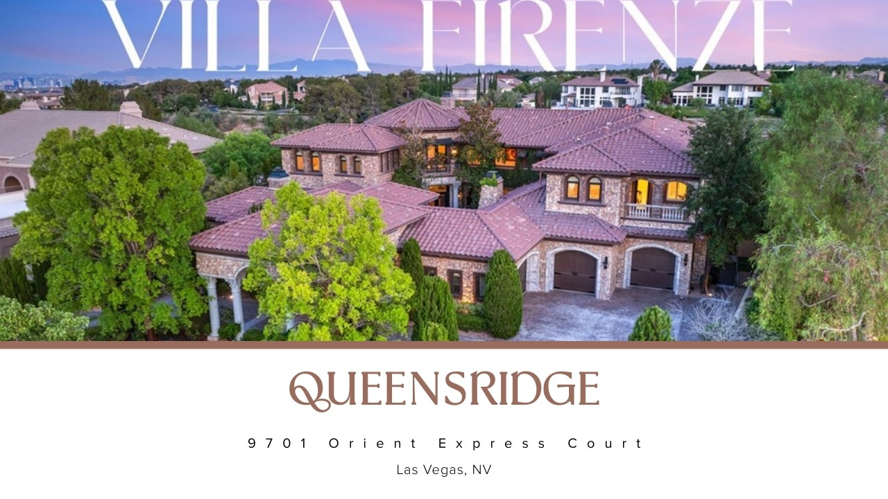 9701 Orient Express Court | Queensridge, Las Vegas | IS LUXURY