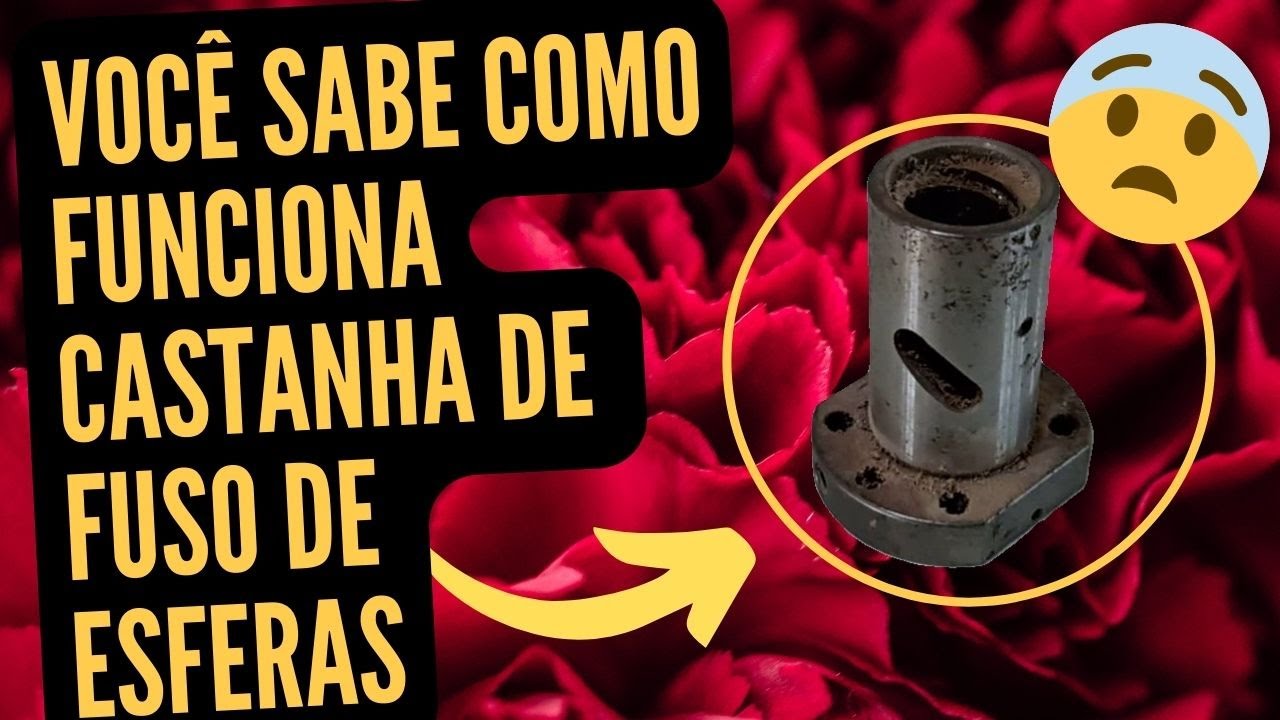 COMO FUNCIONA um FUSO de ESFERAS - #cnc #cnccutting #cncmachine