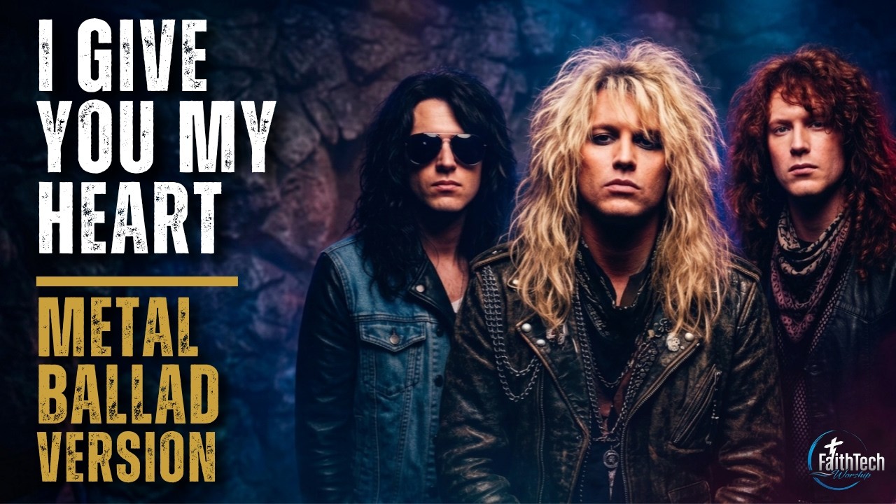 I Give You My Heart - Hillsong Worship (90's Hair Metal Version)