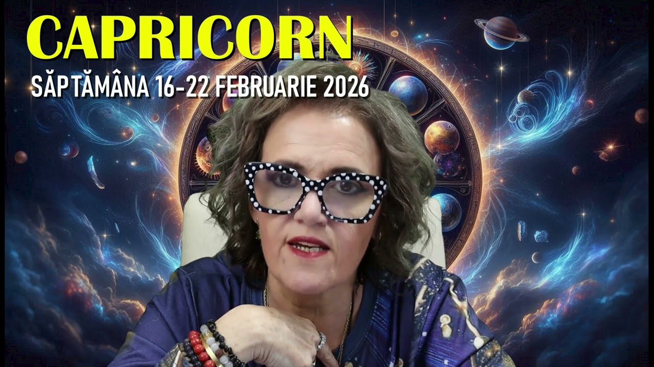 CAPRICORNII  in saptamana 16-22.02.2026🪐🔵 HOROSCOP ACVARIA