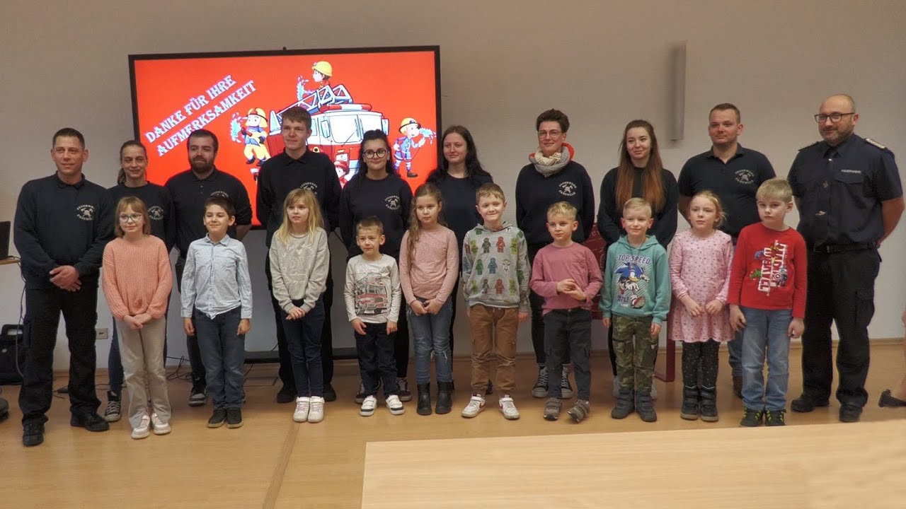 Gründung der Kinderfeuerwehr 
