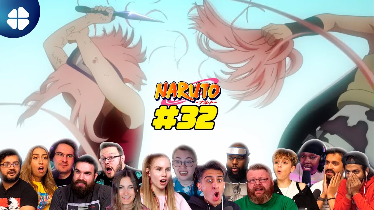 Sakura Blossoms! | Naruto Ep. 32 Reaction Mashup
