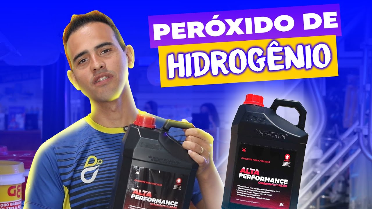 PERÓXIDO DE HIDROGÊNIO - Mais Uma Solução Para A Água Verde Da Sua Piscina