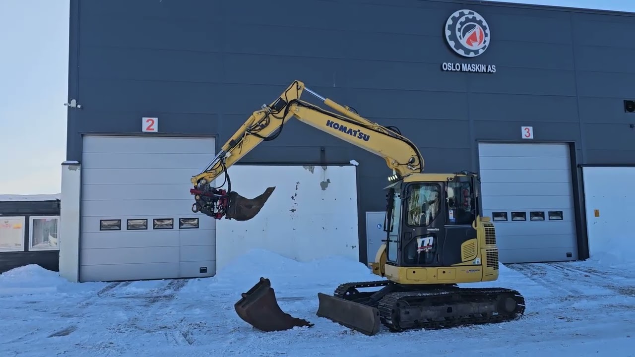 Komatsu PC78US-10, 2016 modell,