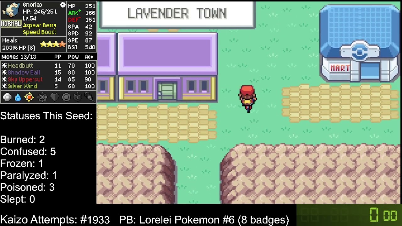 Cass's Winning Pokemon FireRed Kaizo Ironmon Run (Part 2/3)