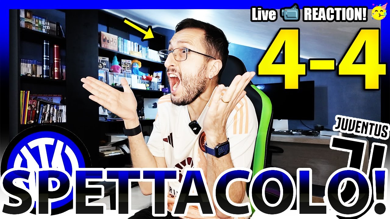 😱 SPET-TA-COL-OOO‼️ INTER-JUVENTUS 4-4 [LIVE REACTION]