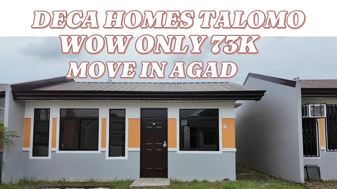 House and lot for Sale in Davao City | Deca Homes Talomo 2024