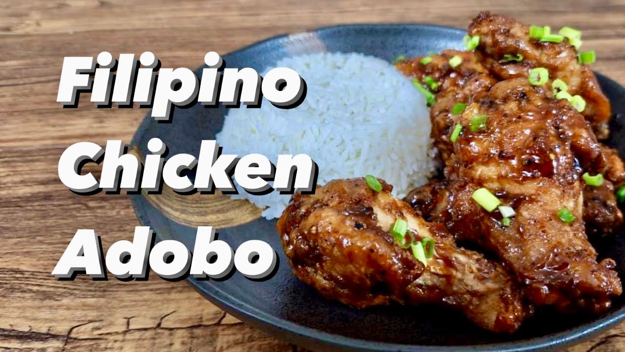 Filipino Chicken Adobo | Wings edition