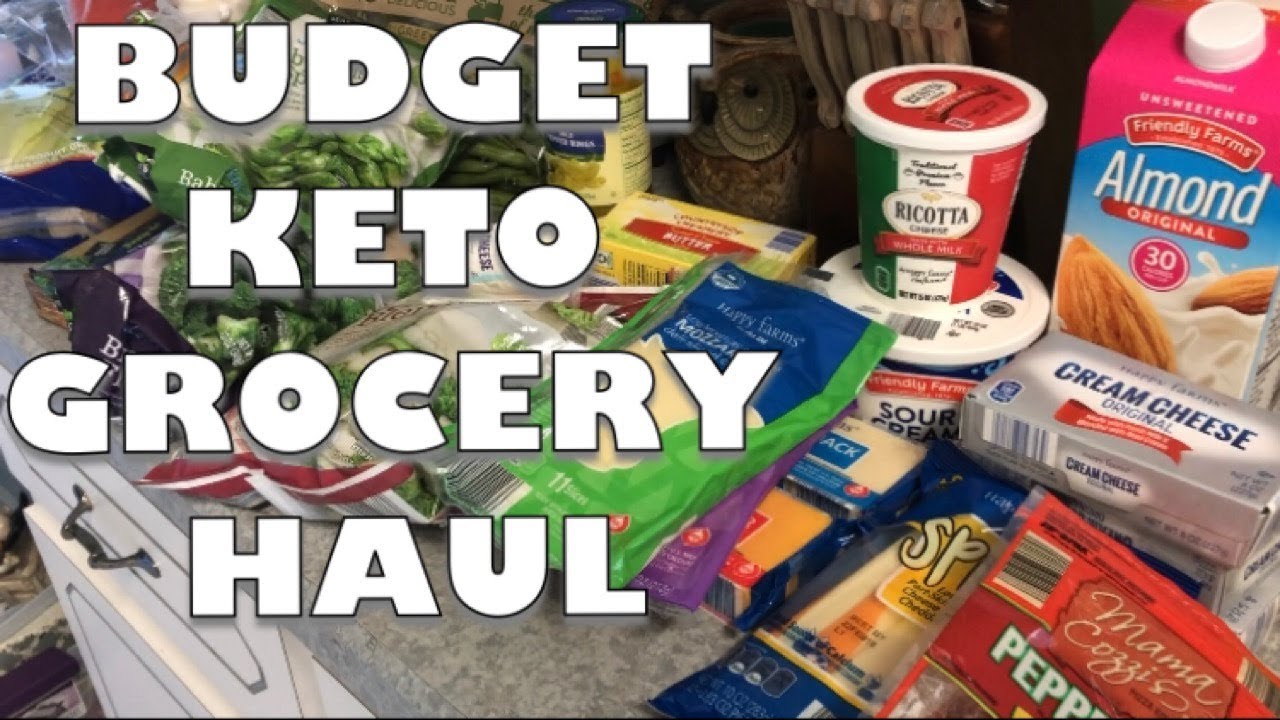 $100 worth of Keto groceries at Aldi