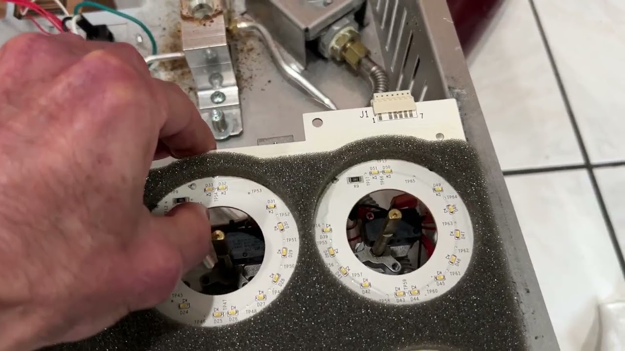 Wolf cooktop control lights not working