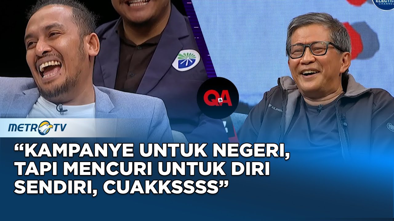 Q&A - Jadi Korban PHP Jokowi, Rocky Gerung Nilai Akal Sehat Ganjar Kosong?