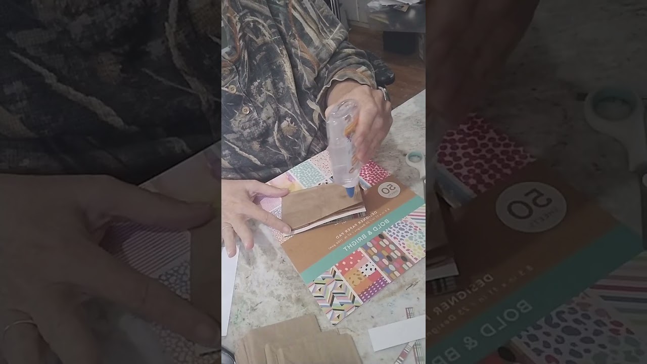 Paper sack Pockets for Junk Journals #2 