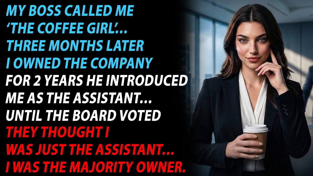 My Boss Introduced Me As “The Coffee Girl”… The Board Later Introduced Me As His New Boss