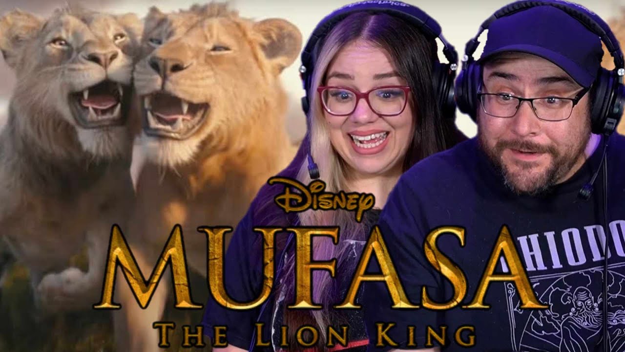 Mufasa THE LION KING Official D23 Trailer Reaction | Disney