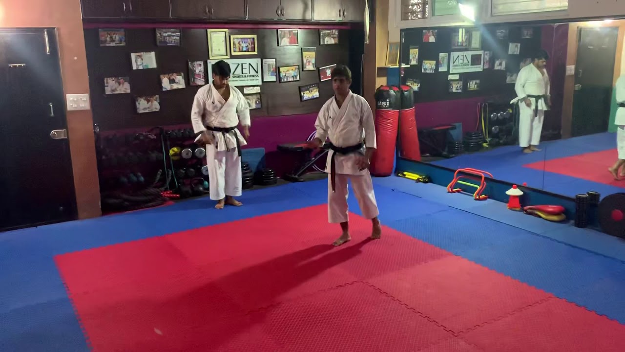 Kata ohan(In sequence movement).
