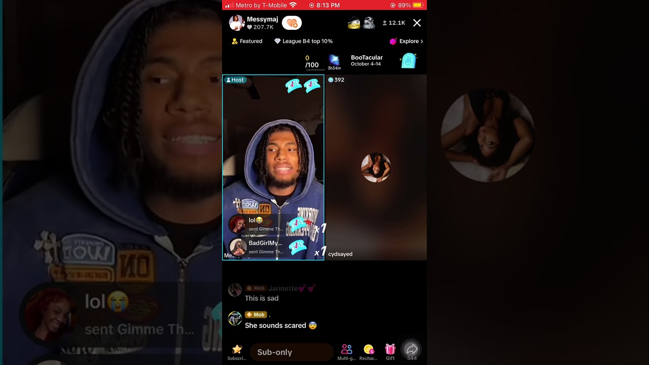 Messymaj live Jacob bj and the victim