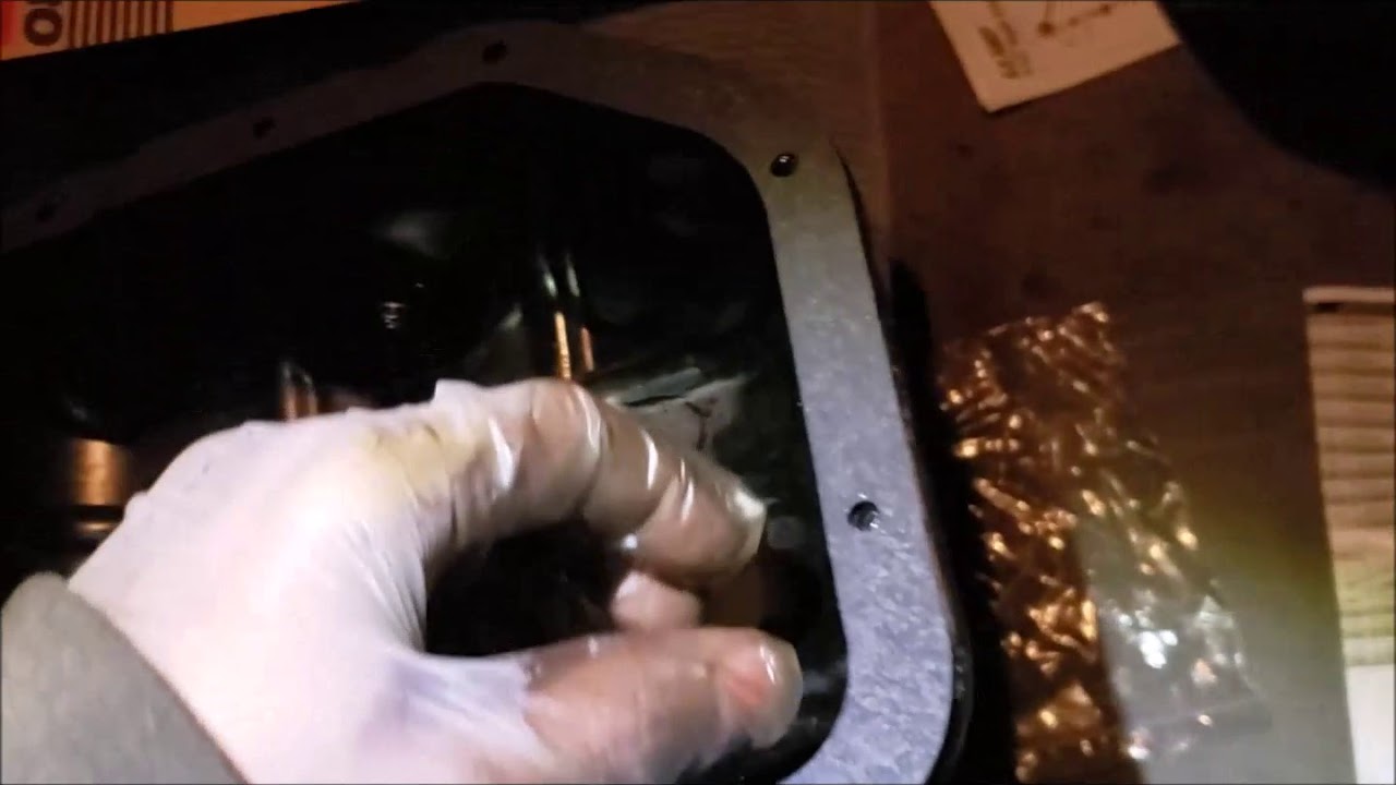 Replacing Oil Pan Gasket Kia Sedona