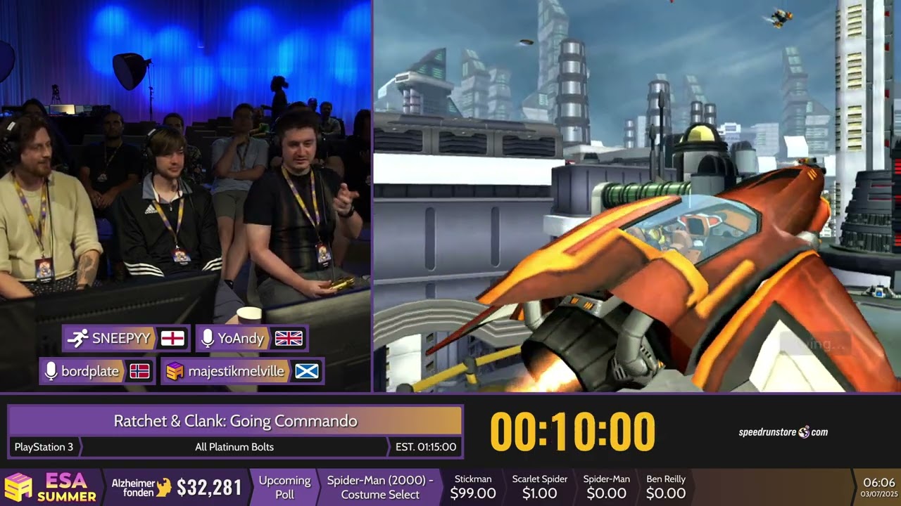 Ratchet & Clank: Going Commando [All Platinum Bolts] by SNEEPYY - #ESASummer25