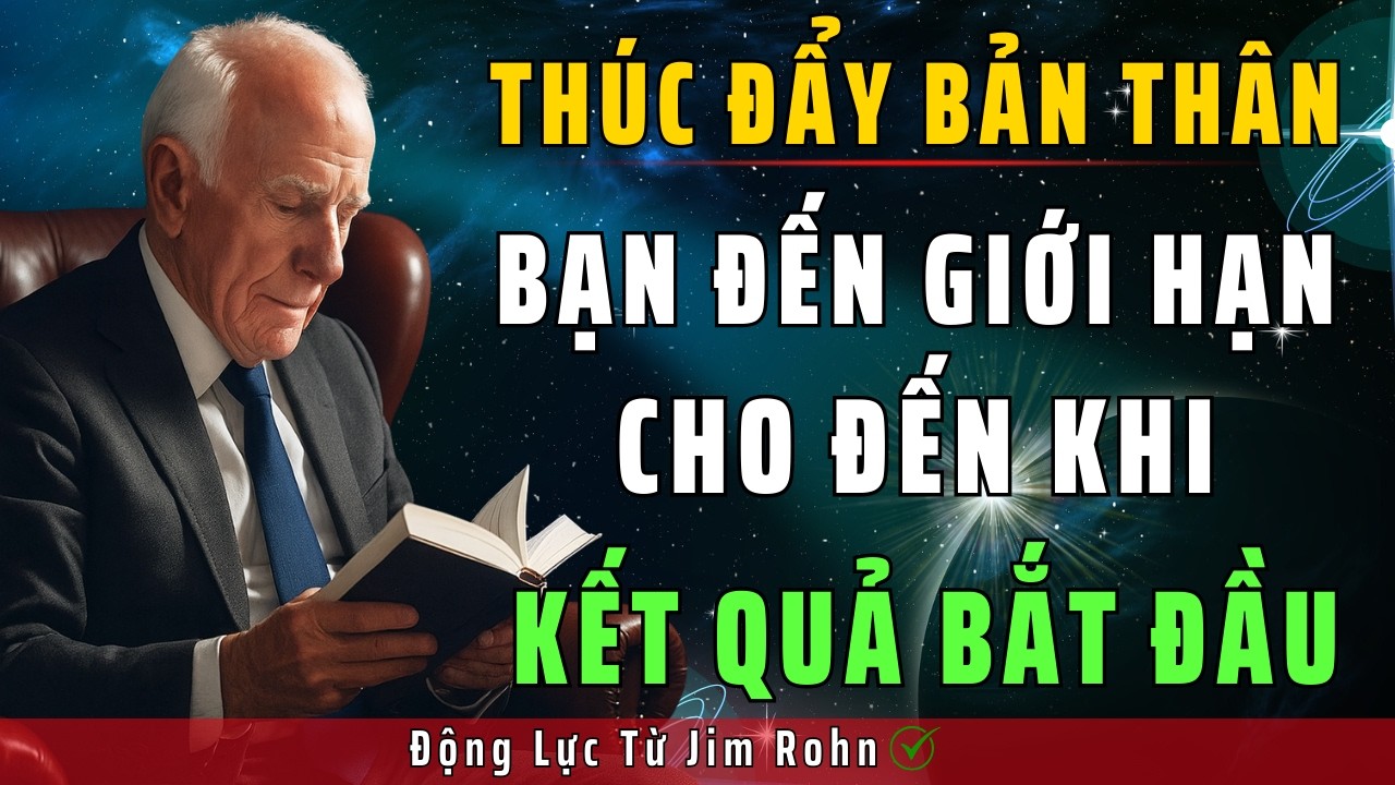 Hãy thúc đẩy bản thân cho đến khi kết quả bắt đầu tự lên tiếng thay cho bạn | Độn Lực Từ Jim Rohn