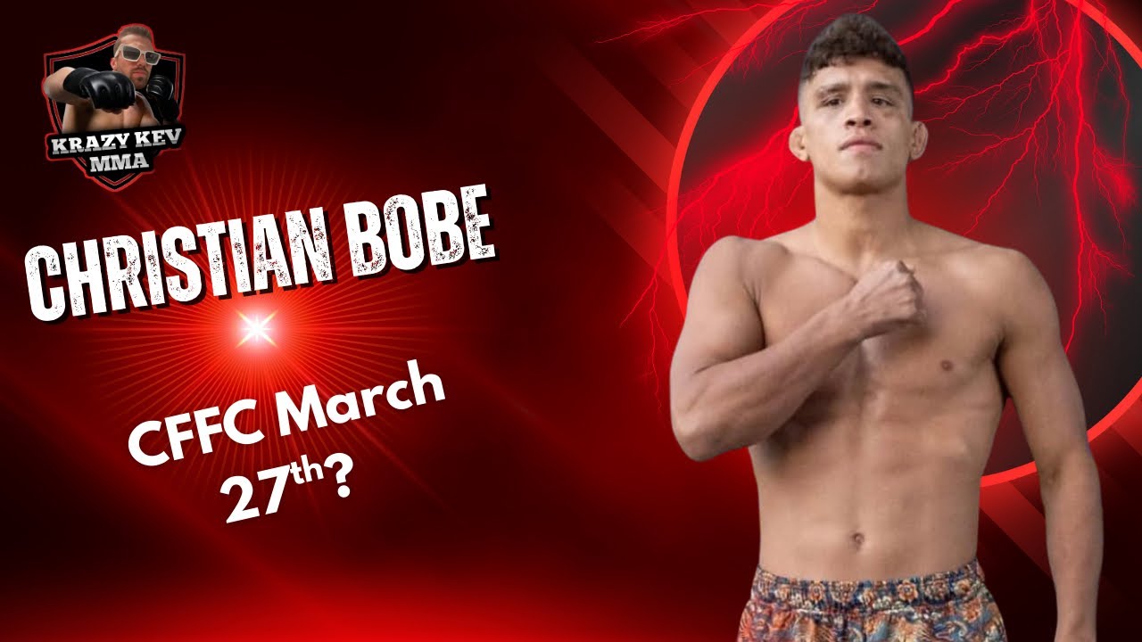 Christian Bobe Opens Up on CFFC 149 Win, His Future & Life Outside MMA