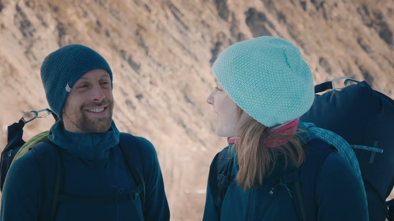 [SIMOND ICE CLIMBING] A.BOUCHARDON AND B.GUIGONNET / GROS LARD ICE FALL