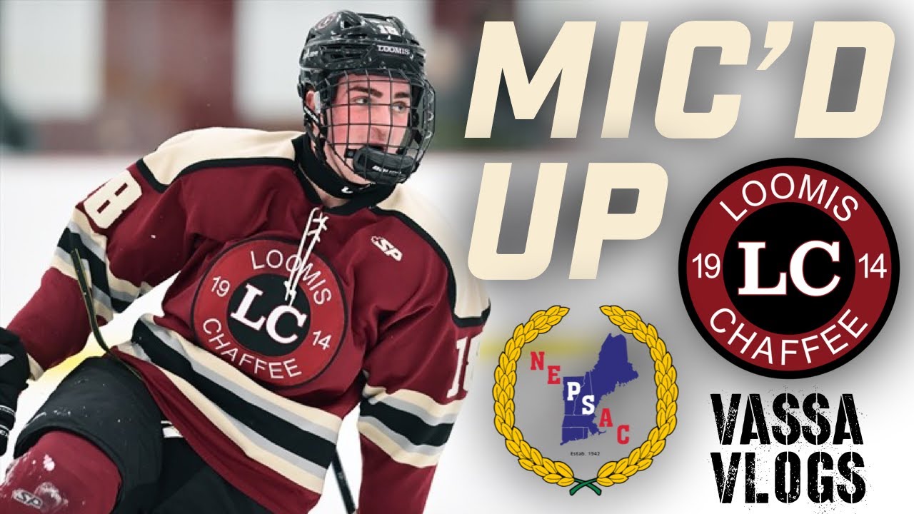 MIC'D UP!! New England Prep School Hockey Day In The Life