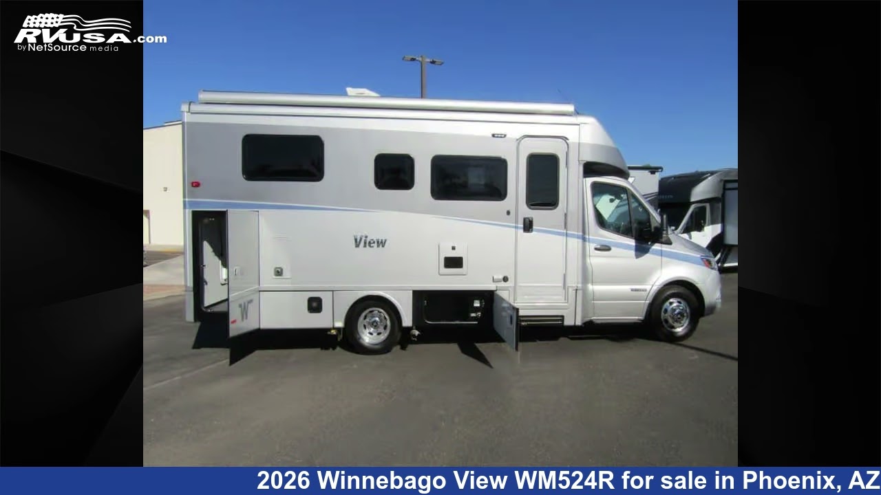 Unbelievable 2026 Winnebago View WM524R Class C RV For Sale in Phoenix, AZ | RVUSA.com