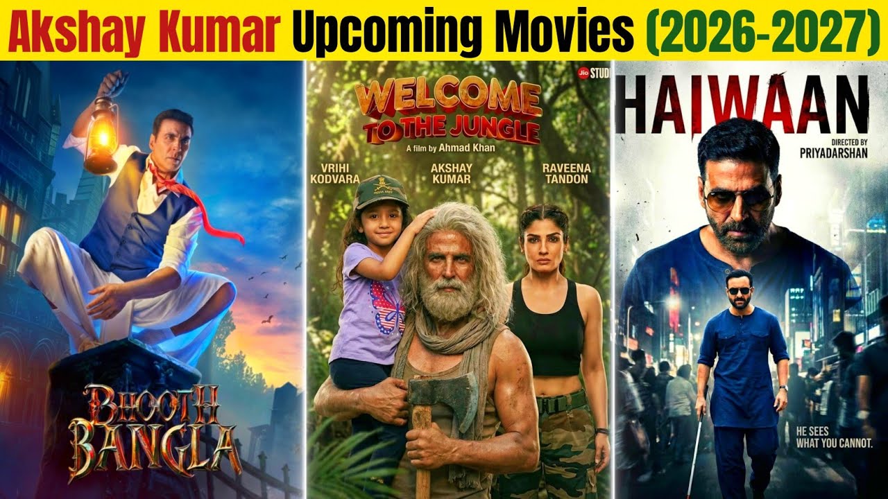 Top 5 Akshay Kumar Biggest Upcoming Movie | Akshay Kumar 2026-2027 Upcoming Movies | Bhooth Bangla