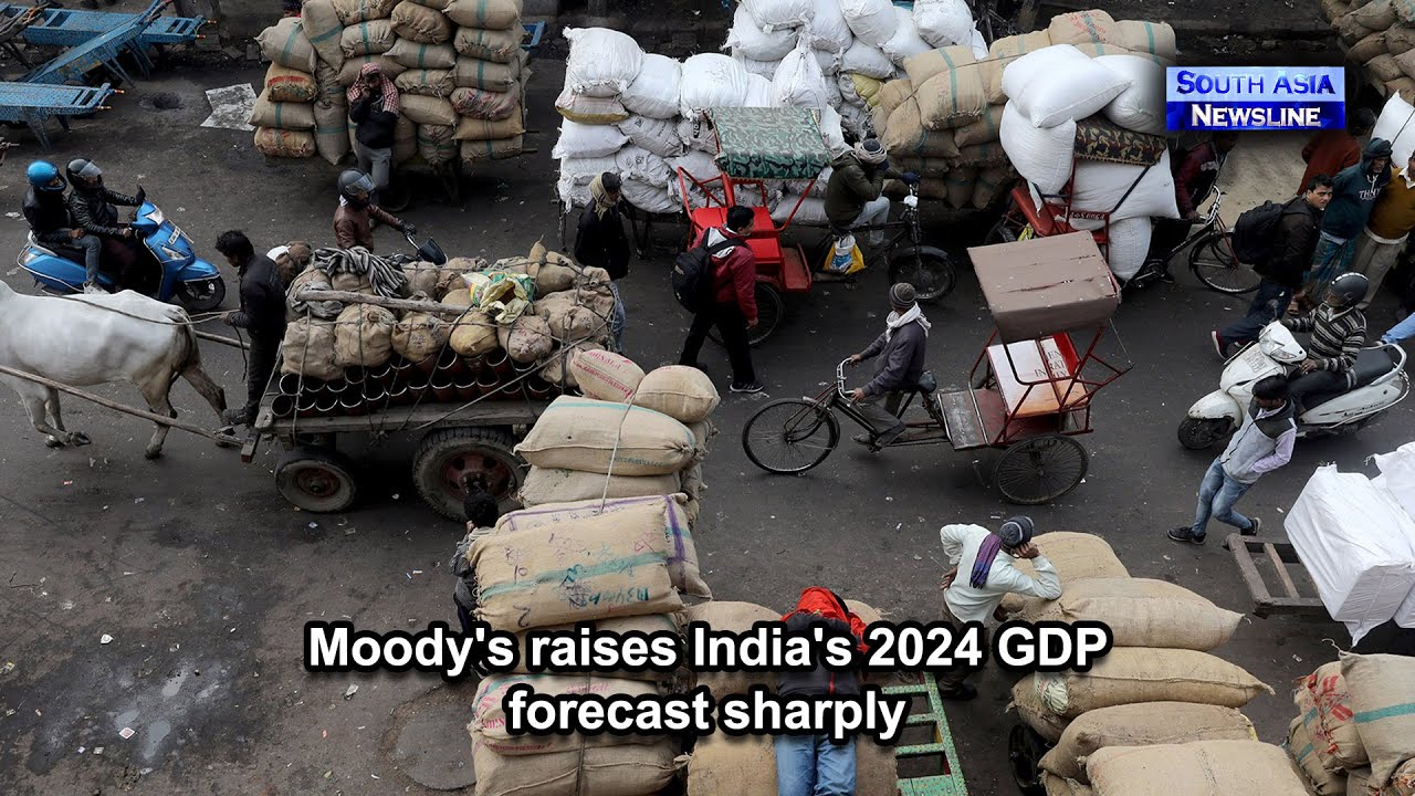Moody's raises India's 2024 GDP forecast sharply
