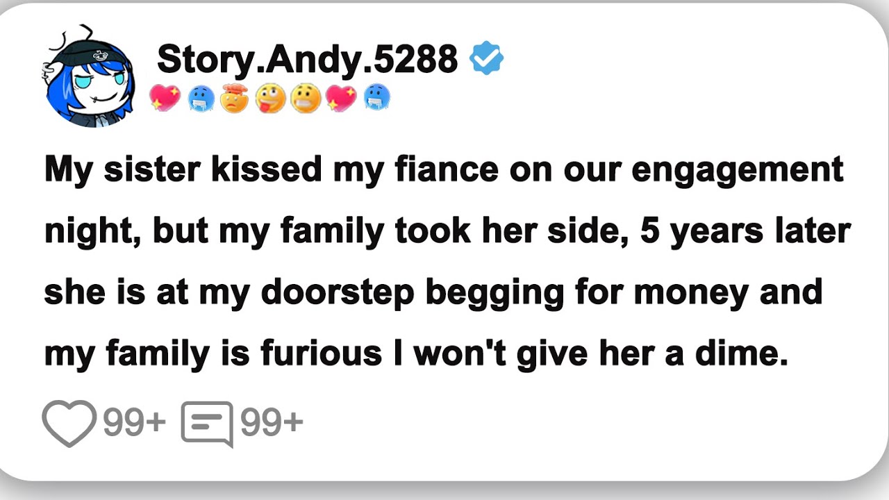 My sister kissed my fiance on our engagement night.#story #storytime #askreddit #reddit