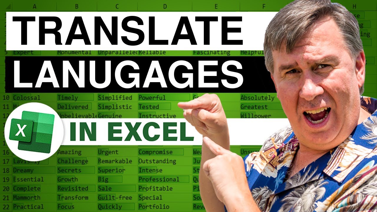 Excel — Языковой перевод: лучшее решение с использованием Power Query — Эпизод 2510